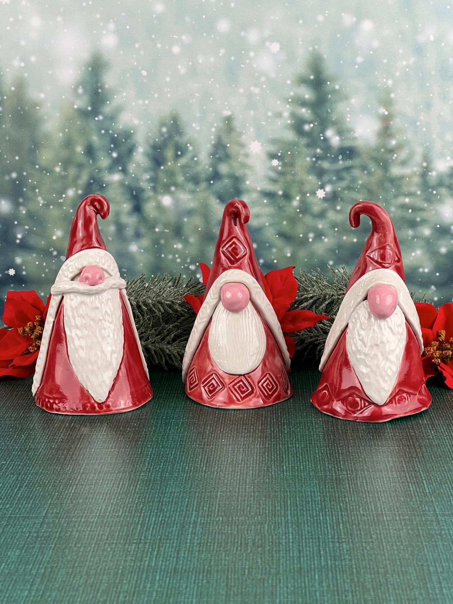 Red and White Christmas Nordic Gnomes