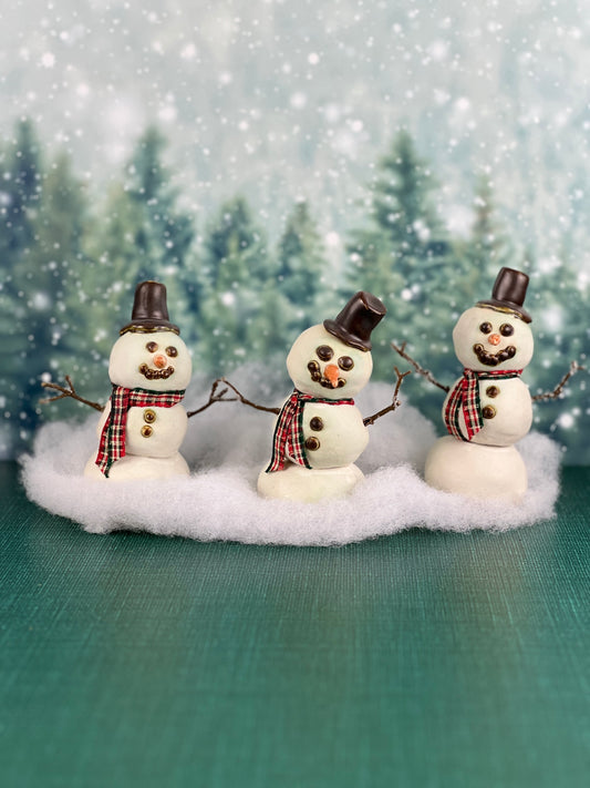 Cute Winter Whimsical Snowman