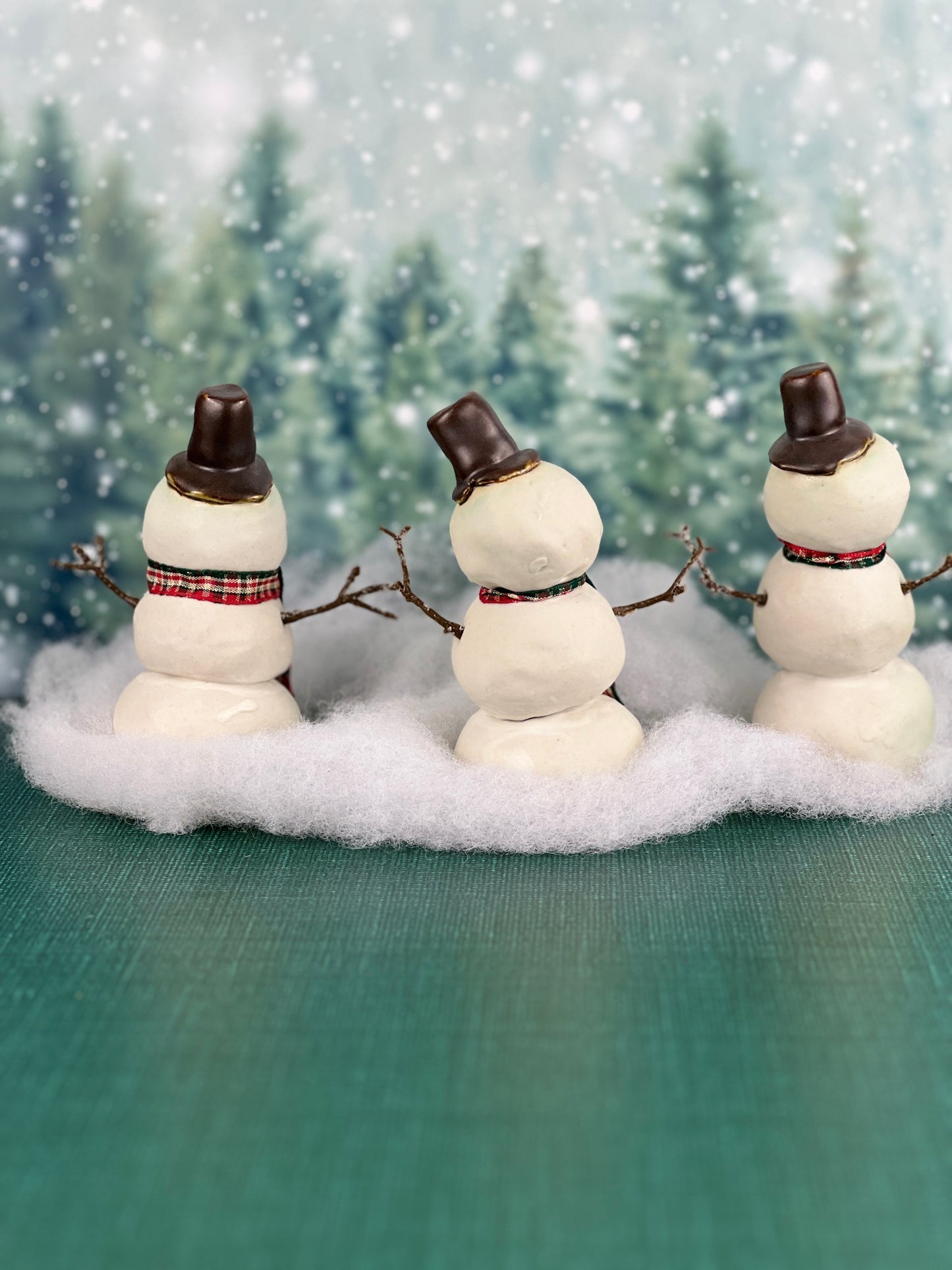 Cute Winter Whimsical Snowman