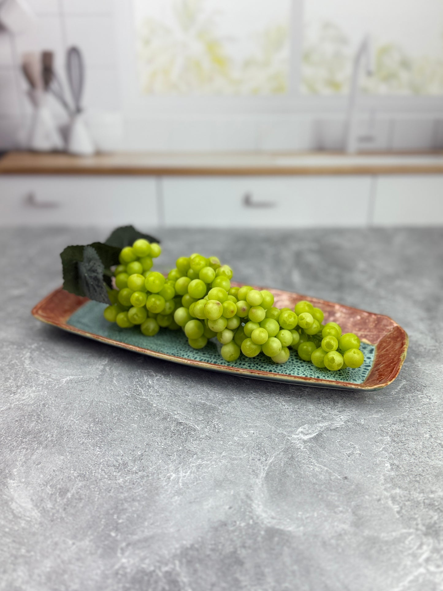 Ancient Jasper and Green Serving Tray