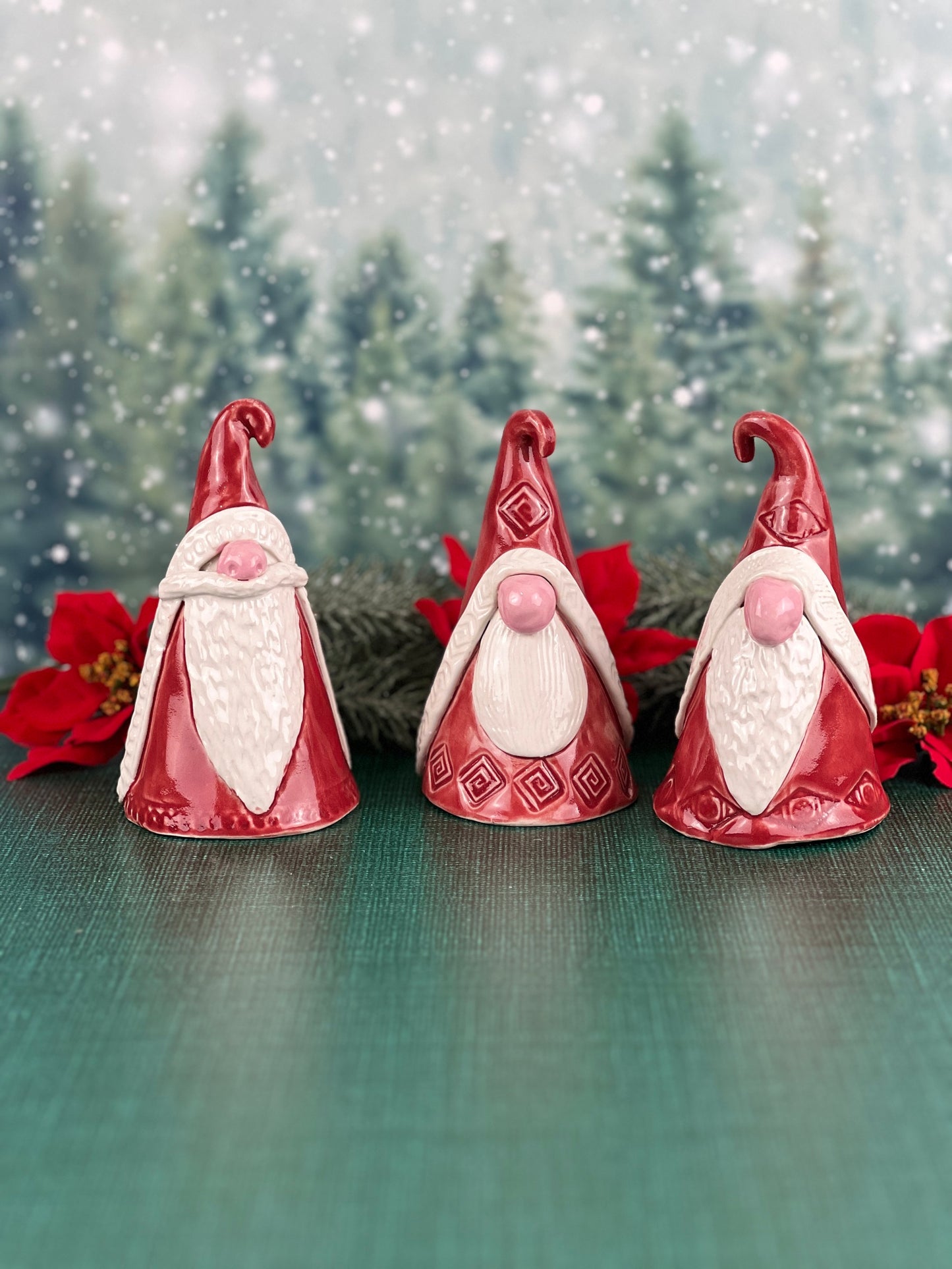 Red and White Christmas Nordic Gnomes